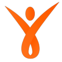 Orange Ribbon Person